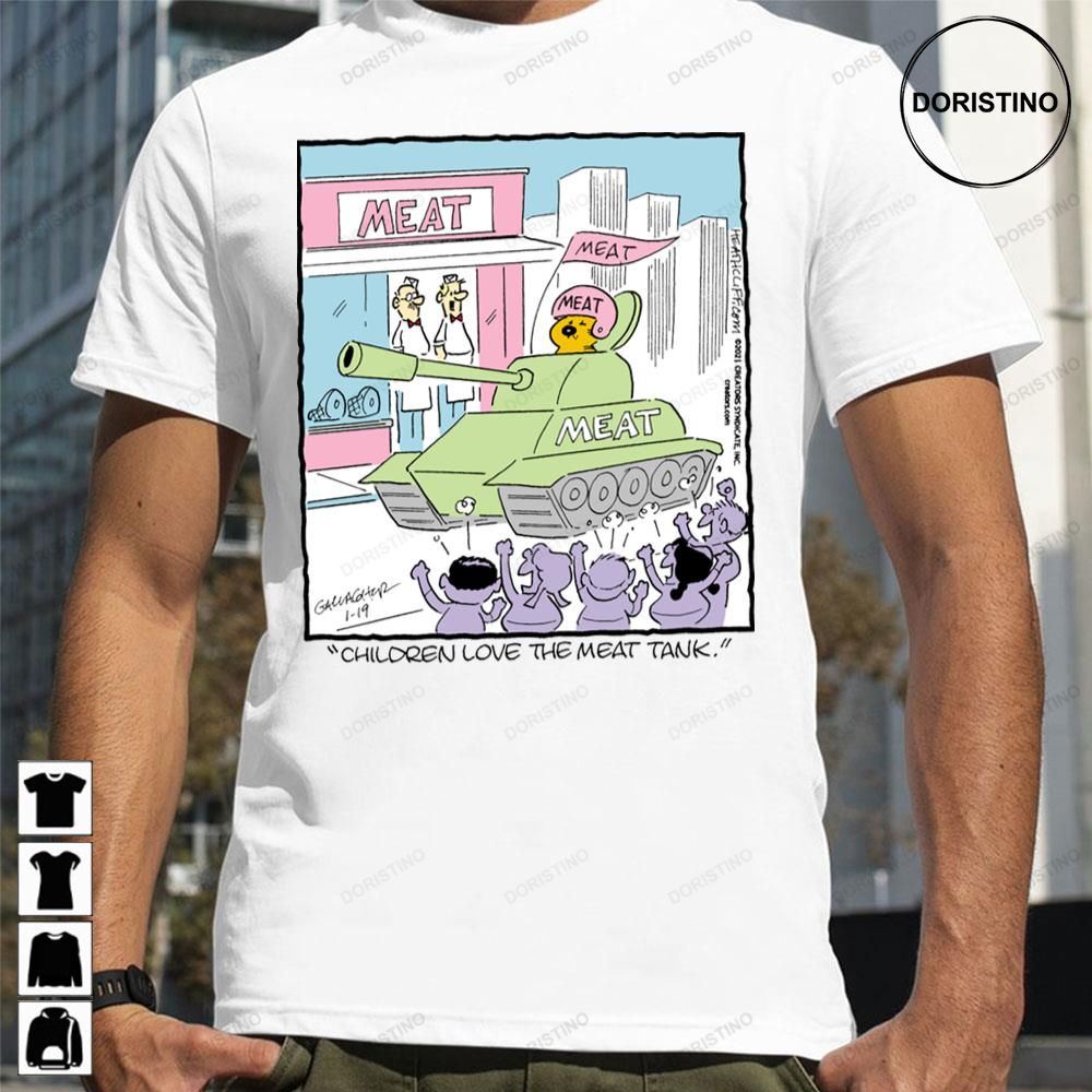 Children Love The Meat Tank Heathcliff Comic Strip Awesome Shirts